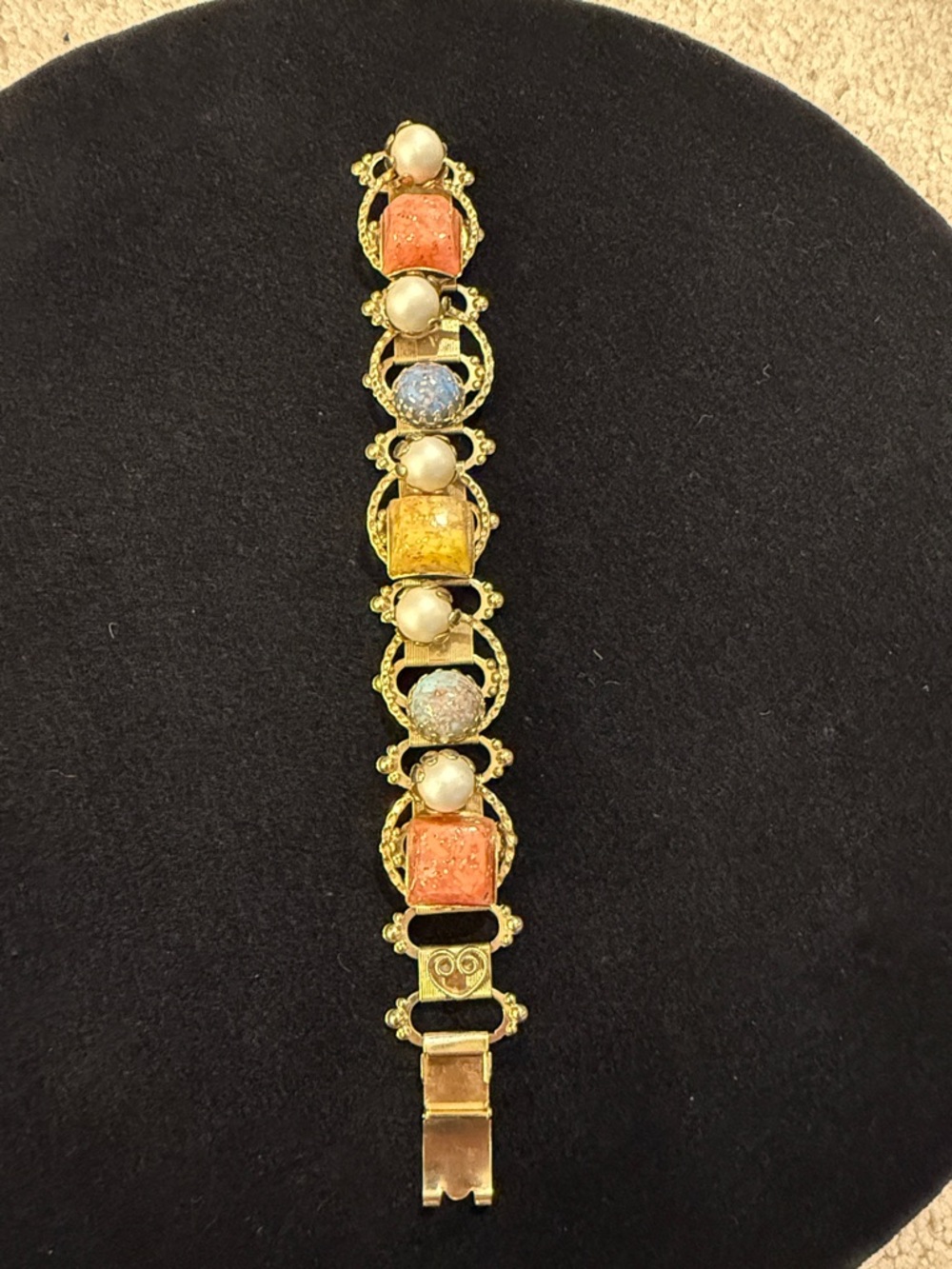 Vintage 1950’s Bookchain Bracelet